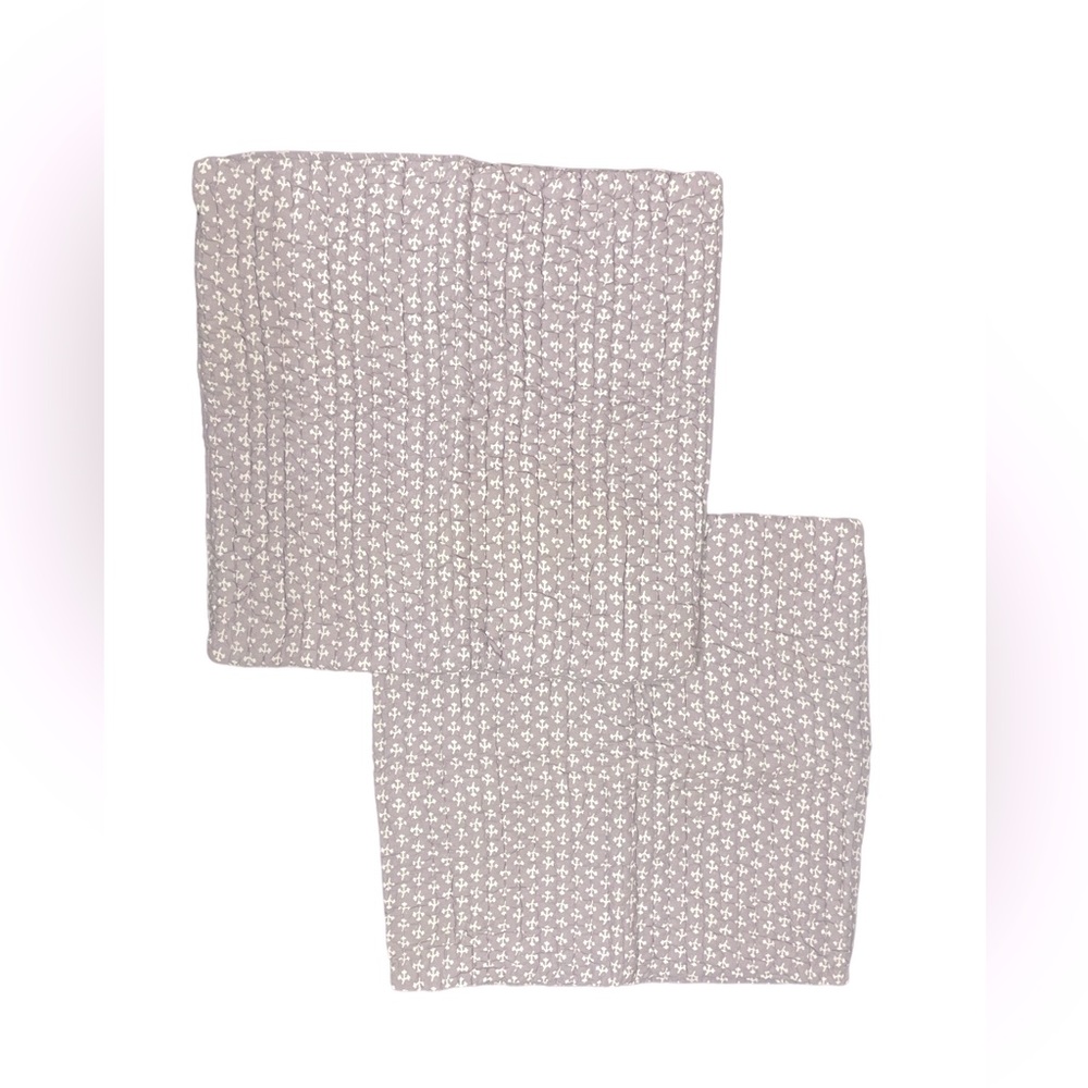 Ballard Designs Ava Block print Euro Shams